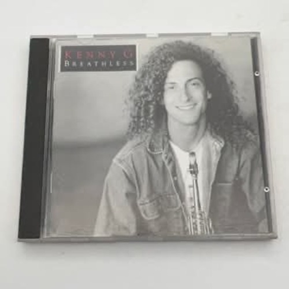 Kenny G Breathless CD 1992 Arista Records Smooth‎ Jazz 07822-18646-2